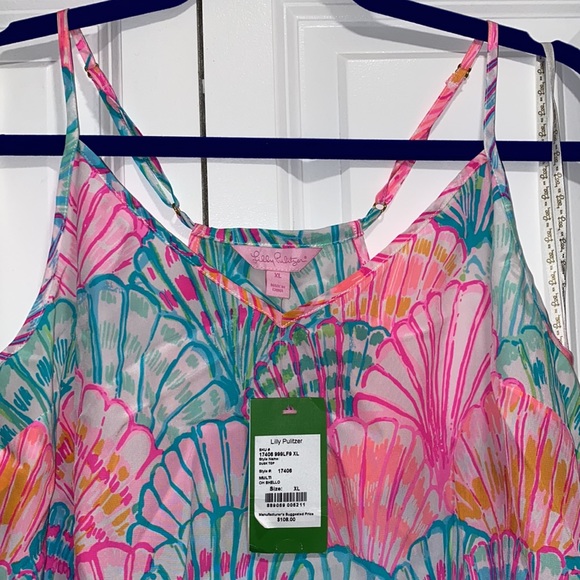 NWT Lilly Pulitzer XL Dusk Top - Picture 2 of 4